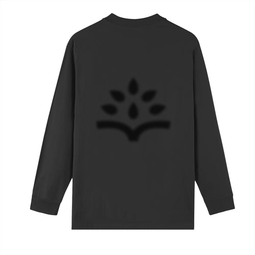 Crew Neck Drop Shoulder Long Sleeve Shirt