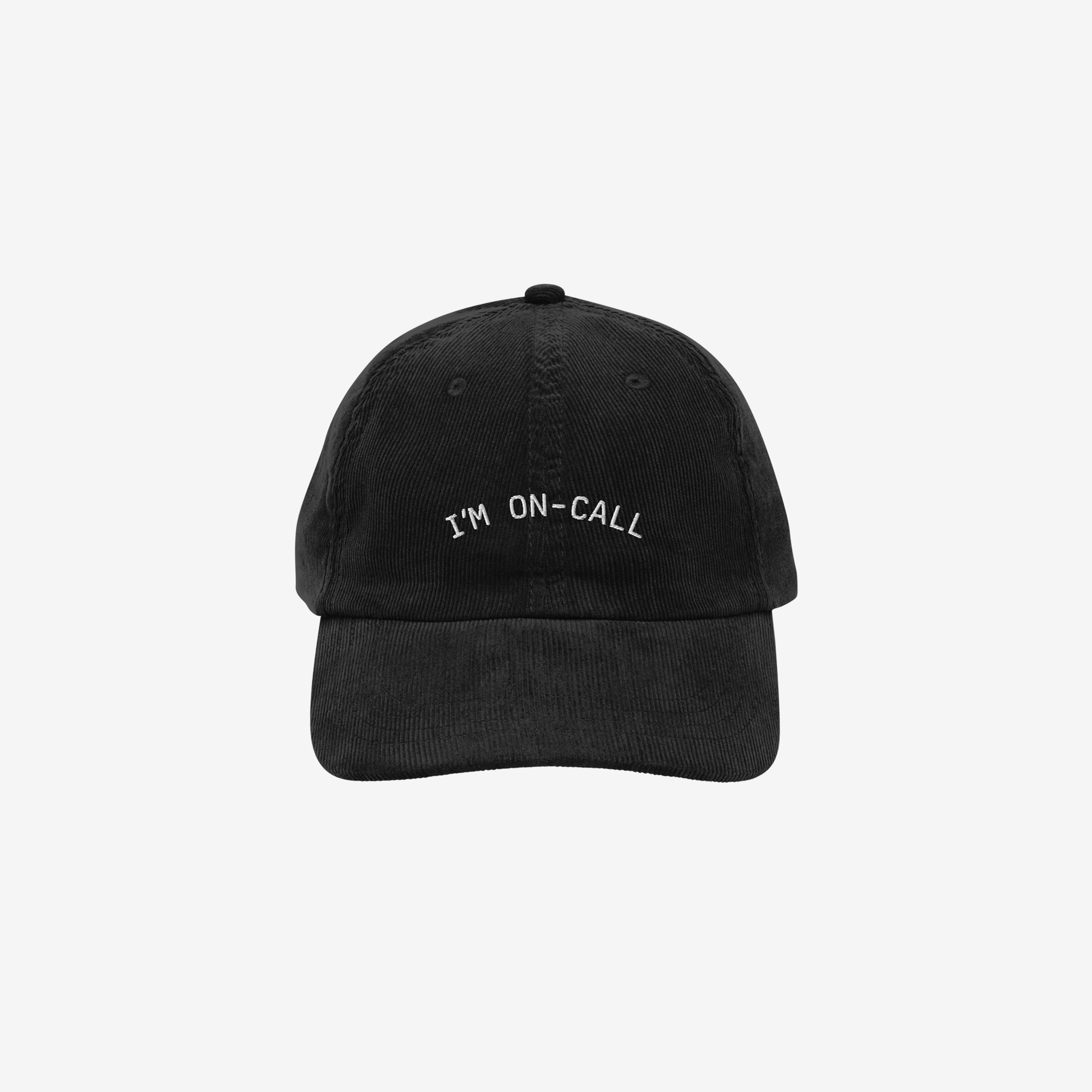 I'm on-call Vintage corduroy cap